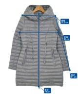 MONCLER（モンクレール）ダウンコート グレー サイズ:00(XXS位) レディース/2200675306027