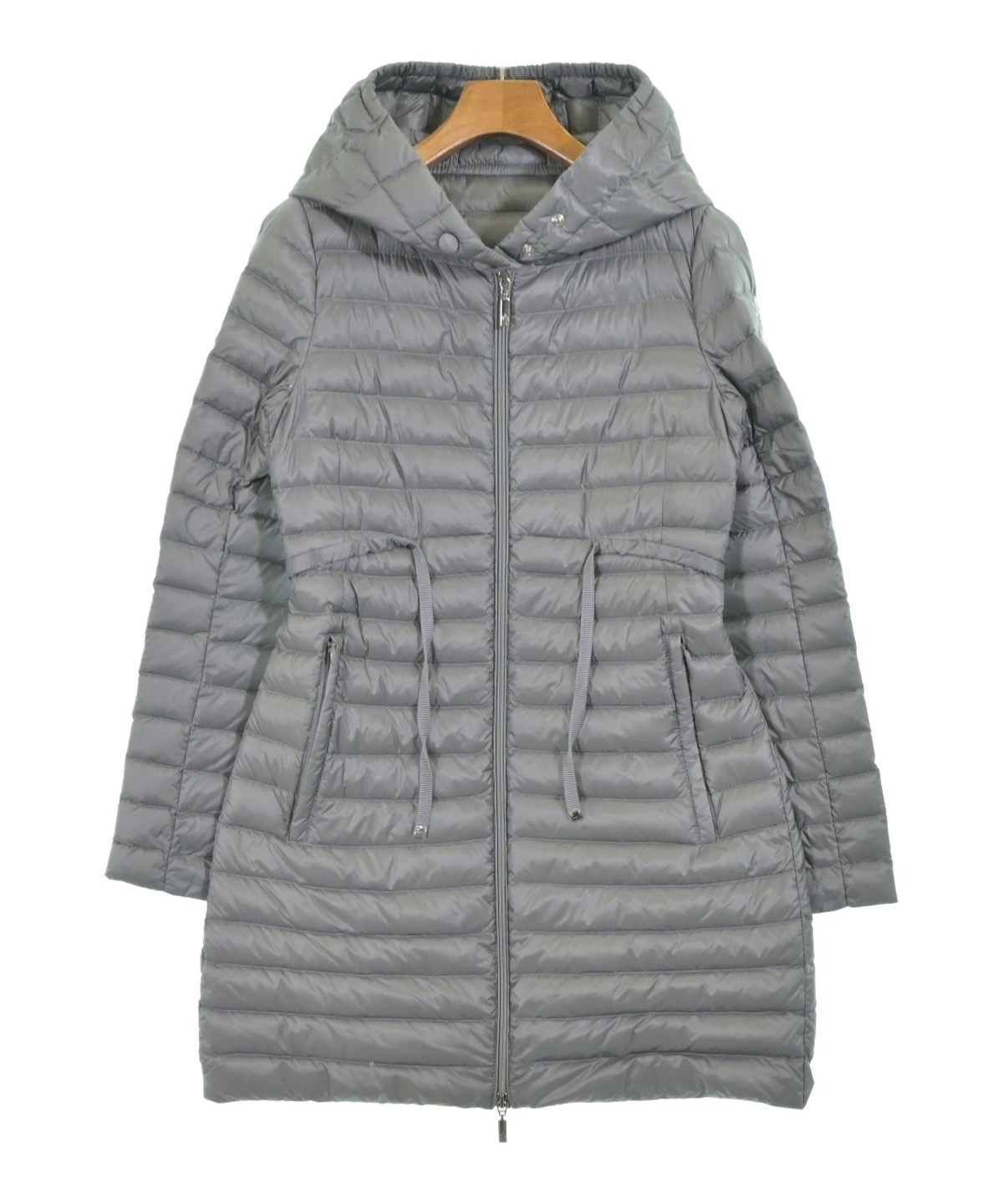 モンクレール　グレー 足付きロンパース MONCLER（モンクレール）ダウンコート グレー サイズ:00(XXS位