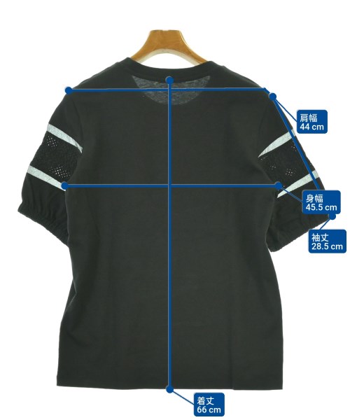 MONCLER（モンクレール）Tシャツ・カットソー 黒 サイズ:S レディース/2200677939032
