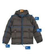 MONCLER（モンクレール）ダウンジャケット/ダウンベスト 茶 サイズ:00(XXS位) メンズ/2200680109149