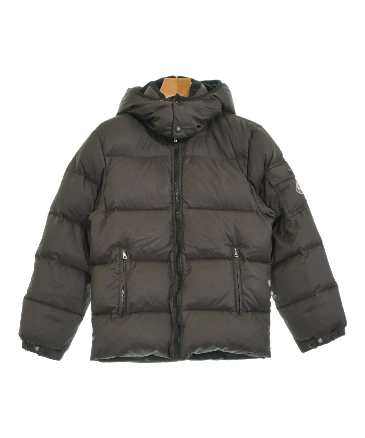 MONCLER（モンクレール）ダウンジャケット/ダウンベスト 茶 サイズ:00