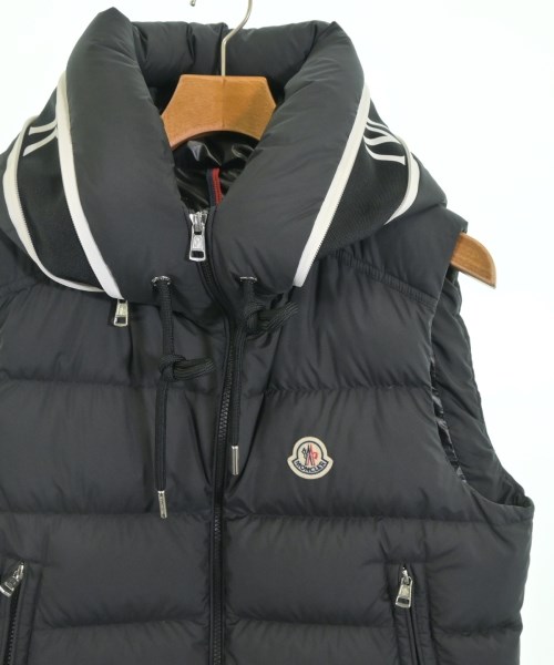 MONCLER（モンクレール）ダウンジャケット/ダウンベスト 黒 サイズ:1(S位) メンズ/2200680280046