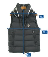MONCLER（モンクレール）ダウンジャケット/ダウンベスト 黒 サイズ:1(S位) メンズ/2200680280046