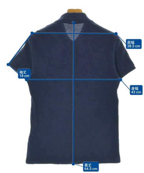 MONCLER（モンクレール）ポロシャツ 紺 サイズ:-(XS位) メンズ/2200680729019