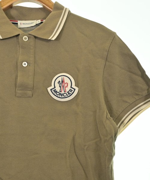 MONCLER（モンクレール）ポロシャツ カーキ サイズ:L メンズ/2200680600257
