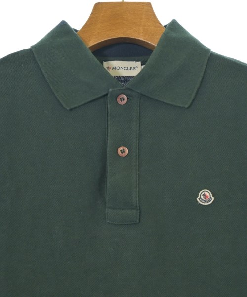 MONCLER（モンクレール）ポロシャツ 緑 サイズ:XS メンズ/2200681335035