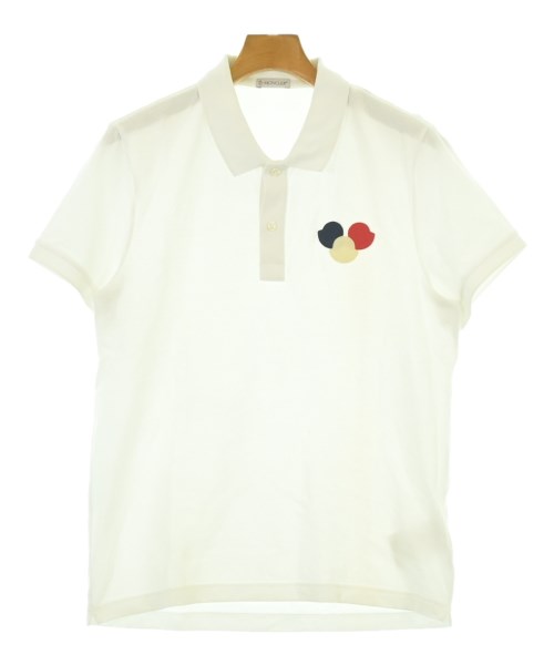 MONCLER(モンクレール)ポロシャツ 白 サイズ:M/2200680410054