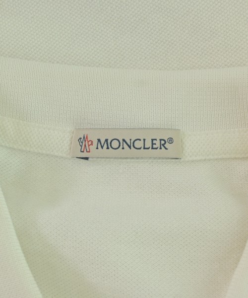 MONCLER（モンクレール）ポロシャツ 白 サイズ:M メンズ/2200680410054