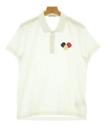 MONCLER（モンクレール）ポロシャツ 白 サイズ:M メンズ/2200680410054