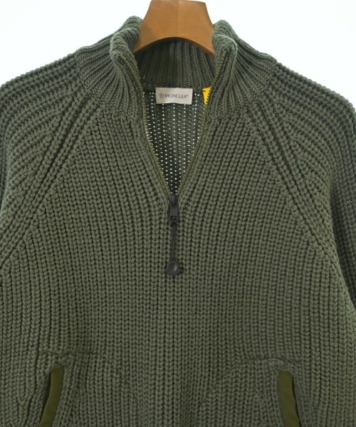 MONCLER（モンクレール）ニット・セーター カーキ サイズ:1(S位) メンズ/2200681706019
