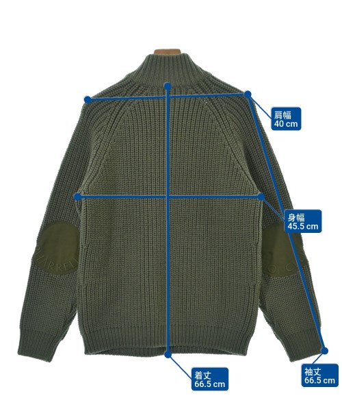 MONCLER（モンクレール）ニット・セーター カーキ サイズ:1(S位) メンズ/2200681706019