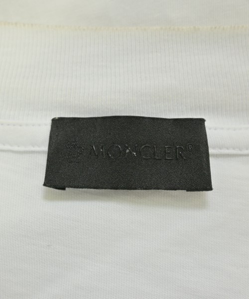 MONCLER（モンクレール）Tシャツ・カットソー 白 サイズ:XL メンズ/2200693668015