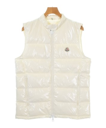 MONCLER（モンクレール）ダウンジャケット/ダウンベスト 白 サイズ:3(L