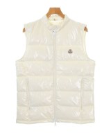 MONCLER（モンクレール）ダウンジャケット/ダウンベスト 白 サイズ:3(L位) メンズ/2200693919025