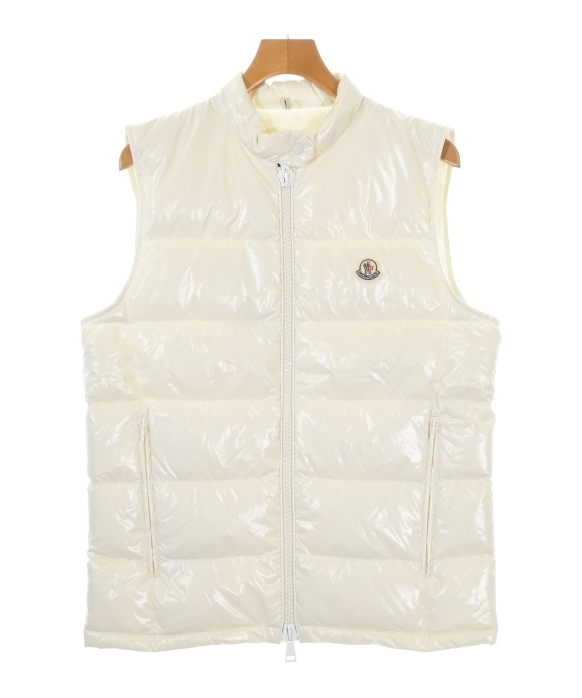 MONCLER（モンクレール）ダウンジャケット/ダウンベスト 白 サイズ:3(L
