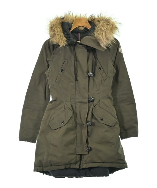 MONCLER(モンクレール)ダウンコート カーキ サイズ:0(XS位)/2200693973027