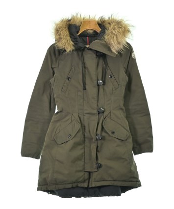 MONCLER（モンクレール）ダウンコート カーキ サイズ:0(XS位