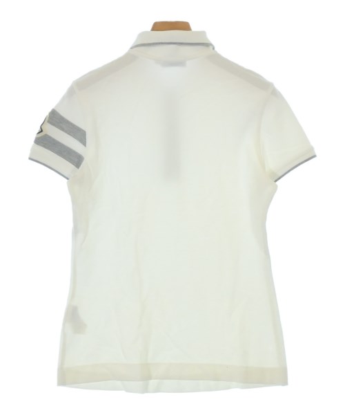 MONCLER（モンクレール）ポロシャツ 白 サイズ:XS レディース/2200695355050