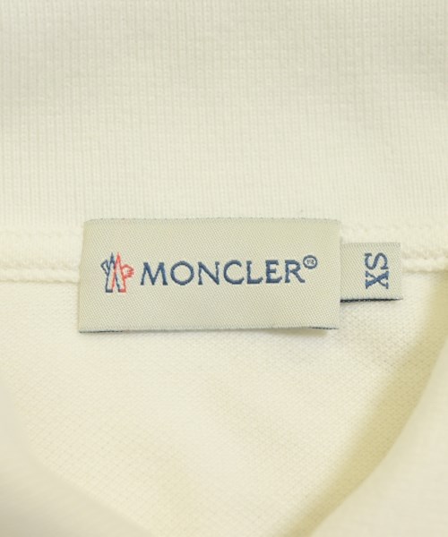 MONCLER（モンクレール）ポロシャツ 白 サイズ:XS レディース/2200695355050