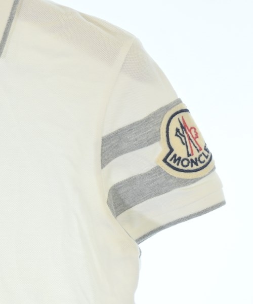 MONCLER（モンクレール）ポロシャツ 白 サイズ:XS レディース/2200695355050