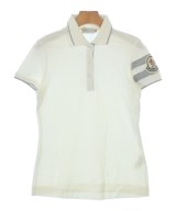 MONCLER（モンクレール）ポロシャツ 白 サイズ:XS レディース/2200695355050