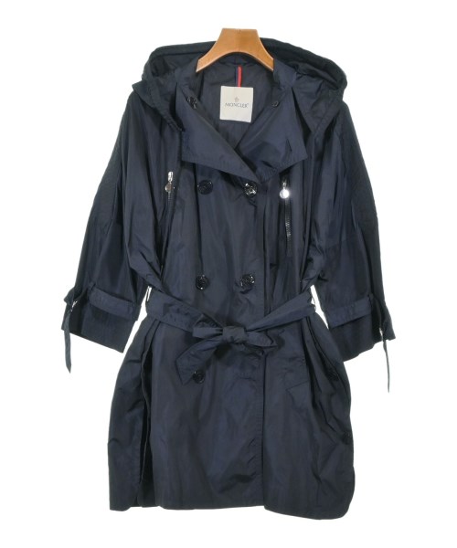 MONCLER(モンクレール)トレンチコート 紺 サイズ:1(S位)/2200693519959