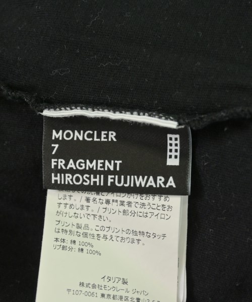 MONCLER GENIUS（モンクレールジーニアス）Tシャツ・カットソー 黒 サイズ:S メンズ/2200695822170