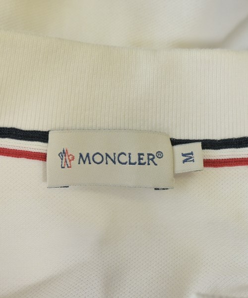 MONCLER（モンクレール）ポロシャツ 白 サイズ:M メンズ/2200695991029