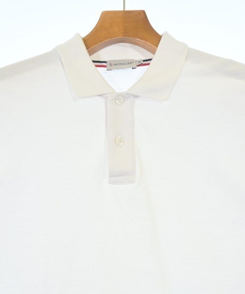 MONCLER（モンクレール）ポロシャツ 白 サイズ:M メンズ/2200695991029