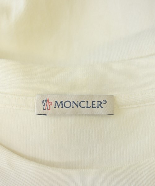 MONCLER（モンクレール）Tシャツ・カットソー 白 サイズ:M メンズ/2200695991036