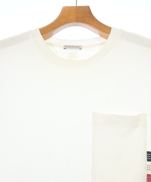 MONCLER（モンクレール）Tシャツ・カットソー 白 サイズ:M メンズ/2200695991036