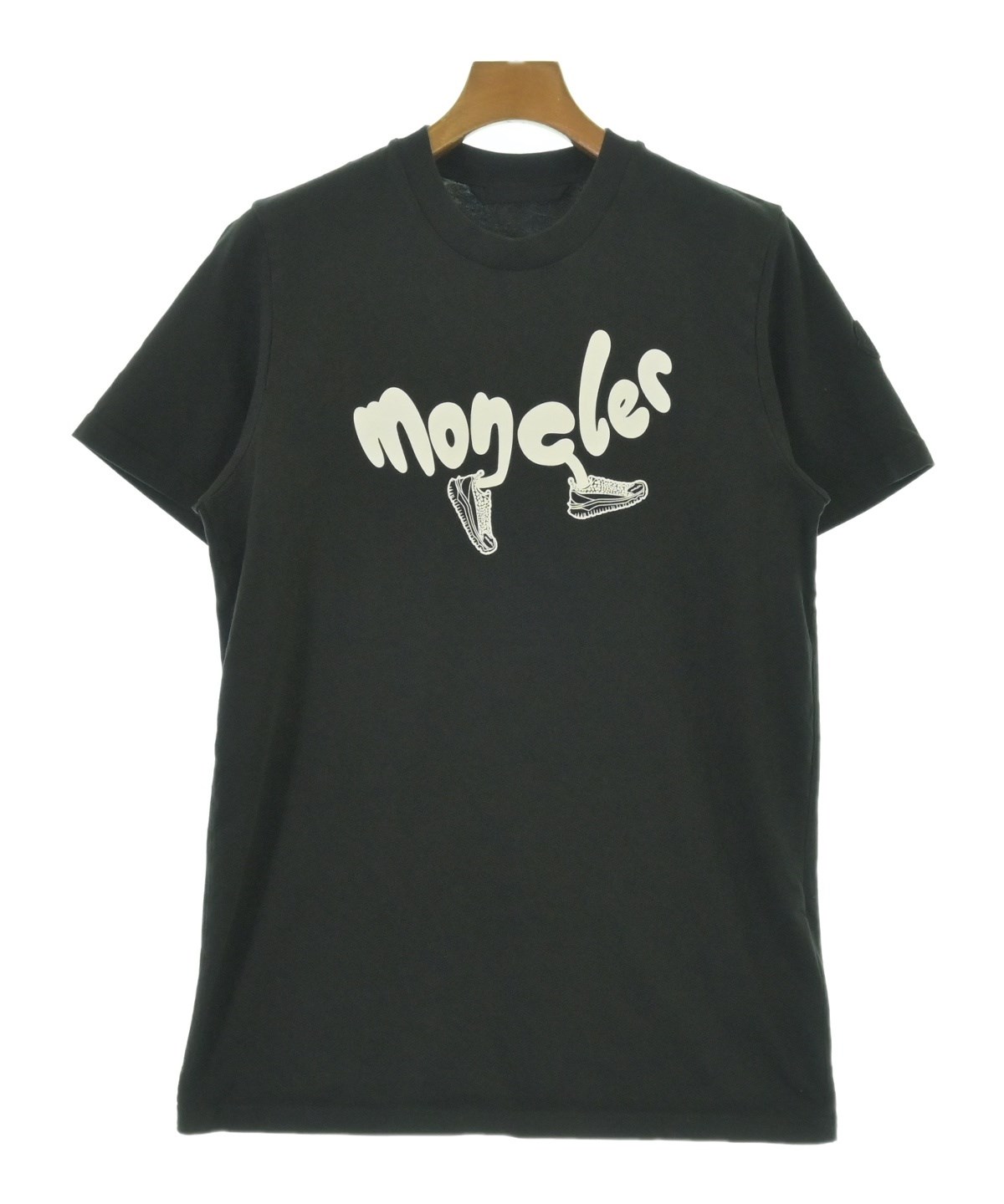 MONCLER（モンクレール）Tシャツ・カットソー 黒 サイズ:M メンズ
