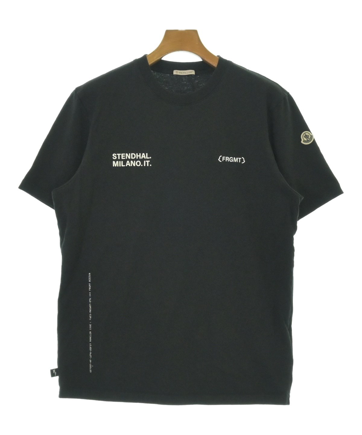 MONCLER（モンクレール）Tシャツ・カットソー 黒 サイズ:S メンズ 