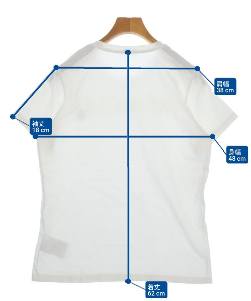 MONCLER（モンクレール）Tシャツ・カットソー 白 サイズ:M メンズ/2200698278011