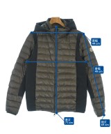 MONCLER（モンクレール）ダウンジャケット/ダウンベスト 茶 サイズ:3(L位) メンズ/2200694975013