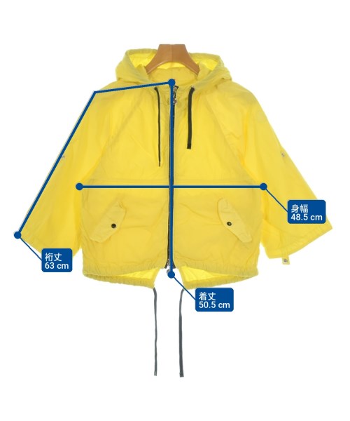 MONCLER（モンクレール）マウンテンパーカー 黄 サイズ:0(XS位) レディース/2200698266032
