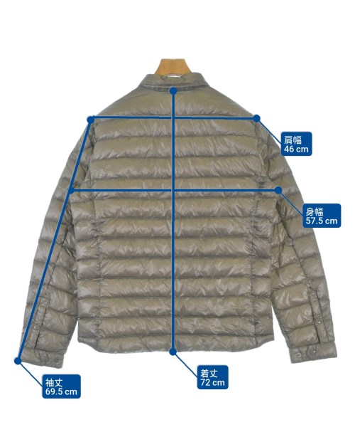 MONCLER（モンクレール）ダウンジャケット/ダウンベスト グレー サイズ:4(XL位) メンズ/2200698567054