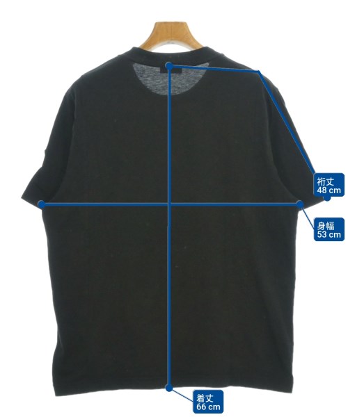 MONCLER（モンクレール）Tシャツ・カットソー 黒 サイズ:M メンズ/2200694372041