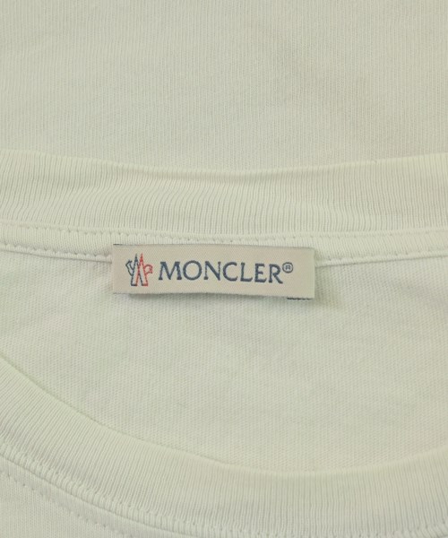 MONCLER（モンクレール）Tシャツ・カットソー 白 サイズ:S メンズ/2200694372065