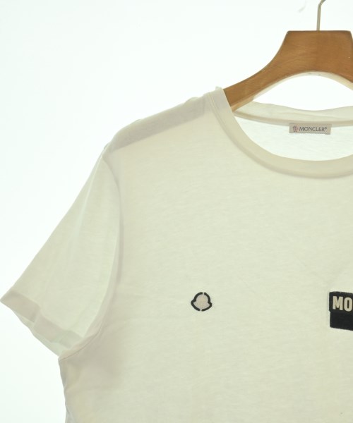 MONCLER（モンクレール）Tシャツ・カットソー 白 サイズ:S メンズ/2200694372065