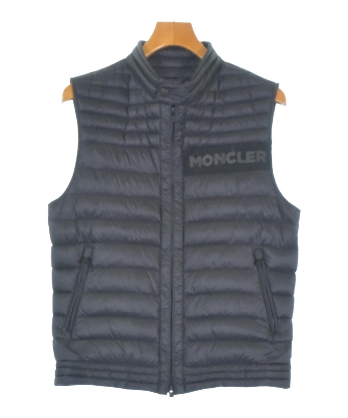 ■080101-143■未使用保管品/タグ付き■モンクレール■ダウンベスト■1■ MONCLER（モンクレール）ダウンジャケット/ダウンベスト 黒 サイズ:1(S