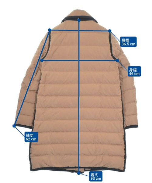 MONCLER（モンクレール）ダウンコート ベージュ サイズ:0(XS位) レディース/2200695294113