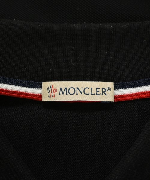 MONCLER（モンクレール）ポロシャツ 黒 サイズ:M メンズ/2200699249089