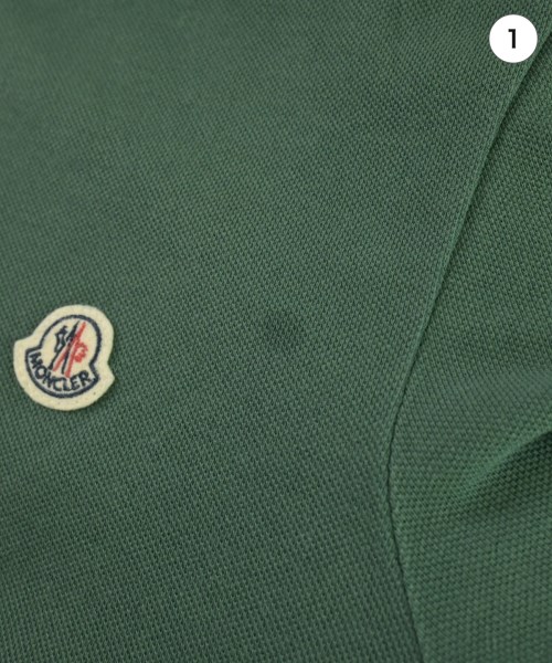 MONCLER（モンクレール）ポロシャツ 緑 サイズ:M メンズ/2200699249096
