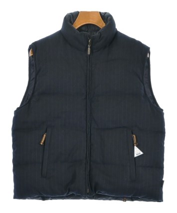 MONCLER（モンクレール）ダウンジャケット/ダウンベスト 紺 サイズ:-(M