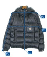 MONCLER（モンクレール）ダウンジャケット/ダウンベスト 紺 サイズ:1(S位) メンズ/2200696128189