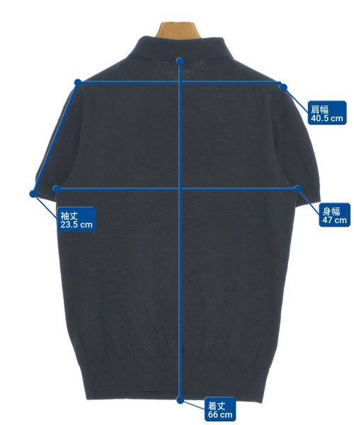 MONCLER（モンクレール）ニット・セーター 紺 サイズ:-(S位) メンズ/2200701351038