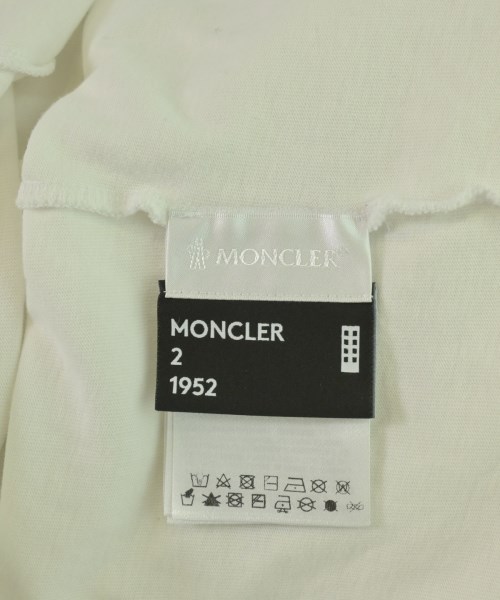 MONCLER GENIUS（モンクレールジーニアス）Tシャツ・カットソー 白 サイズ:2(M位) メンズ/2200701480110