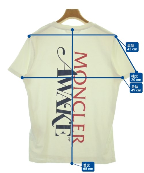 MONCLER GENIUS（モンクレールジーニアス）Tシャツ・カットソー 白 サイズ:2(M位) メンズ/2200701480110