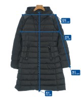 MONCLER（モンクレール）ダウンコート 黒 サイズ:1(S位) レディース/2200701620011